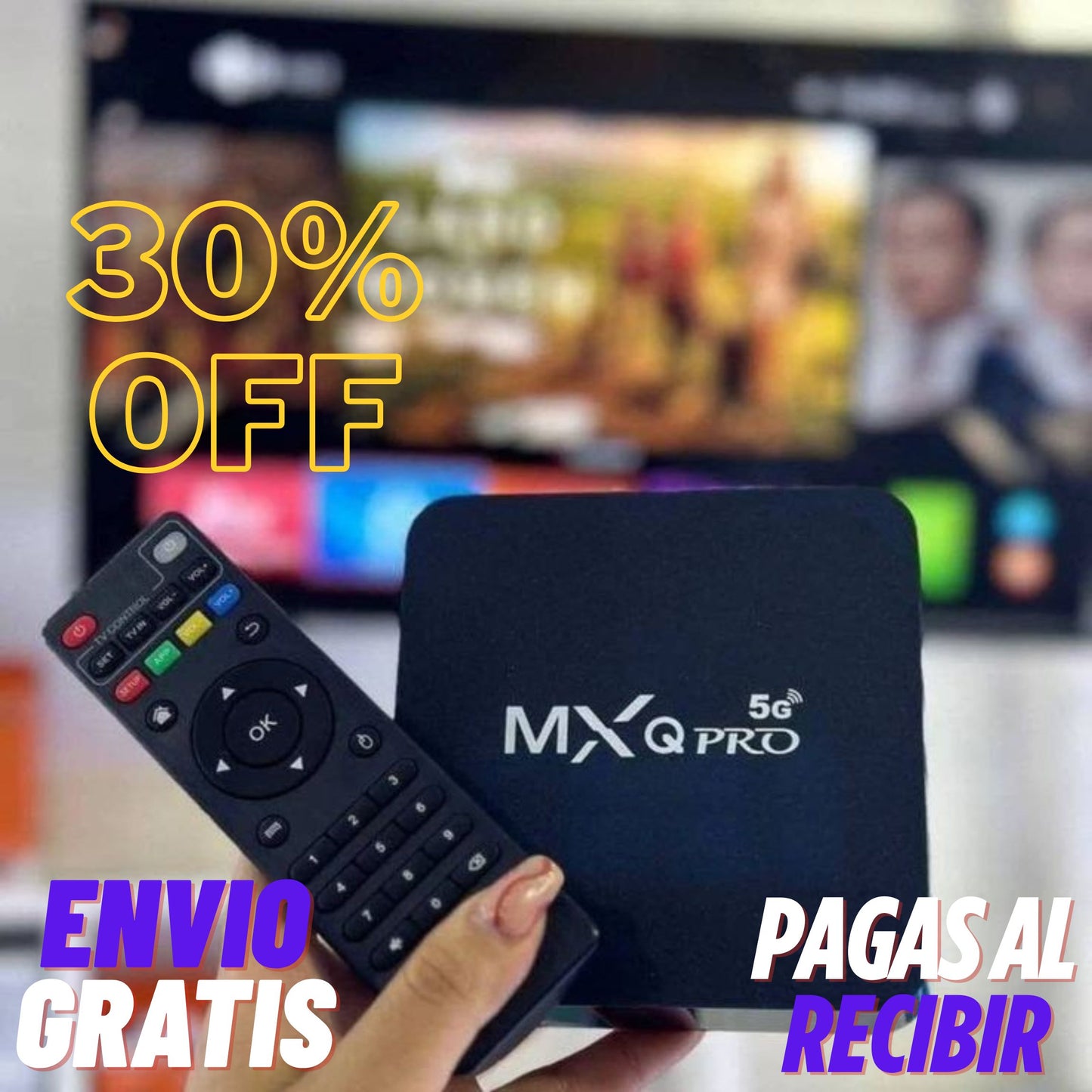 TV Box Pro – Convierte tu TV en un Smart en 2 minutos